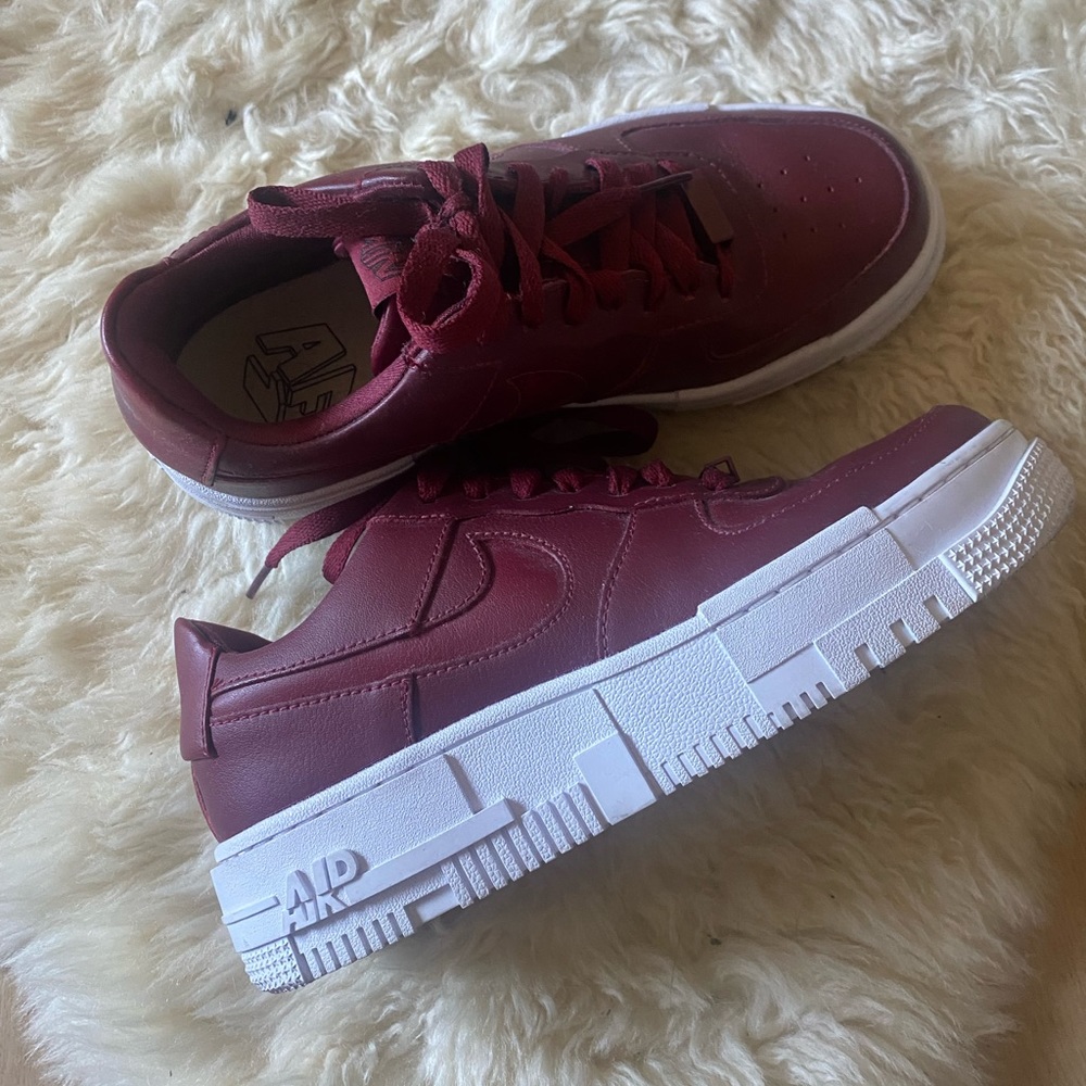 Nike Air Force 1 Pixel shoe, worn once, perfect condition